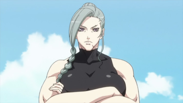 anime girl with muscles, highly detailed, muscular,, Stable Diffusion