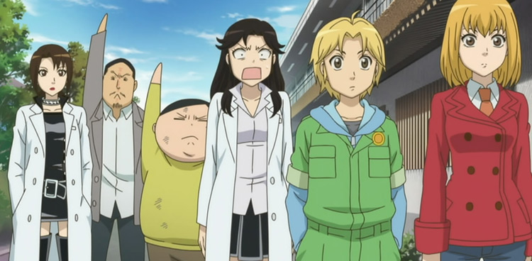 Captura de pantalla del anime Moyashimon