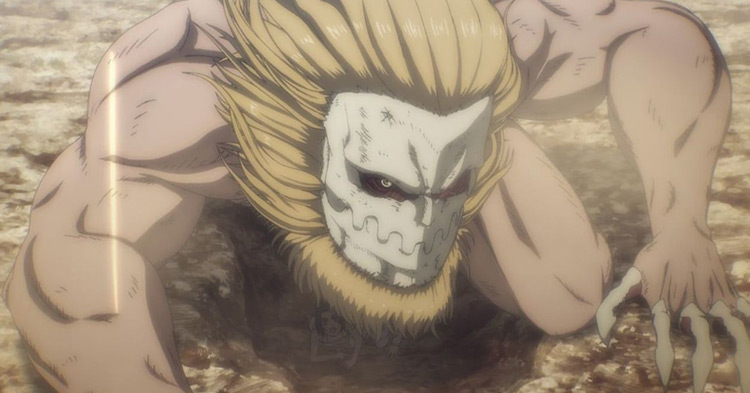 The Jaw Titan from AoT anime