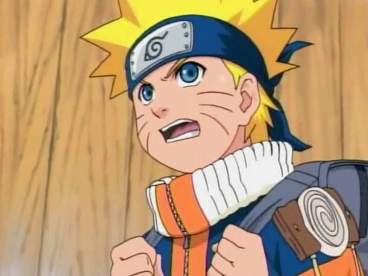 Naruto Uzumaki in Naruto anime