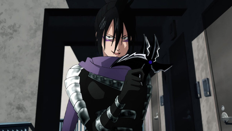 anime male ninja with black hair