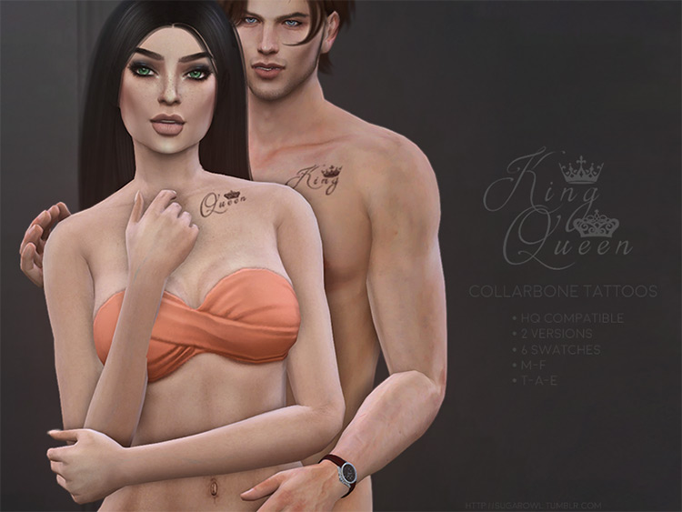 Sims 4 Matching Couple Tattoos  Free CC   Mods    FandomSpot - 55