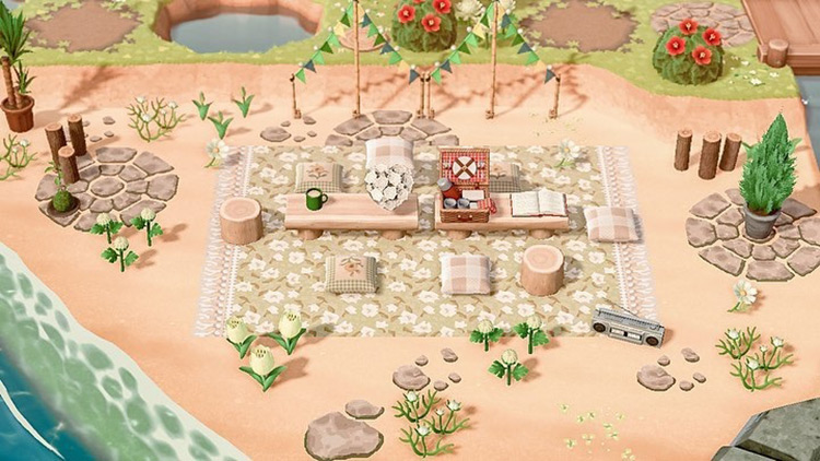 15 Picnic Area Ideas For Animal Crossing  New Horizons   FandomSpot - 48