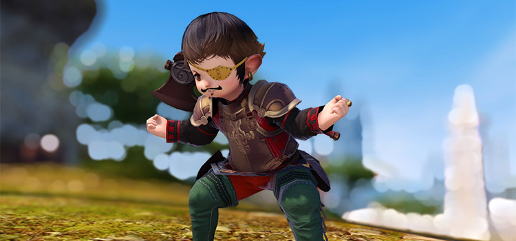A Determined Lalafell (FFXIV)