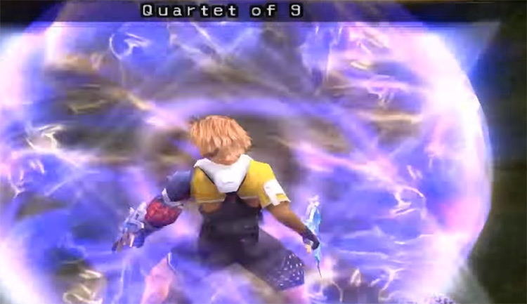 FFX Quartet of 9 Screenshot