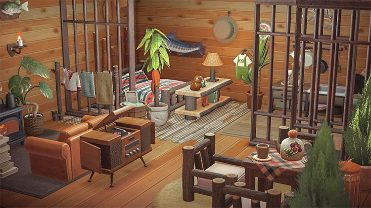 20 Cabin Design Ideas For Animal Crossing  New Horizons   FandomSpot - 68