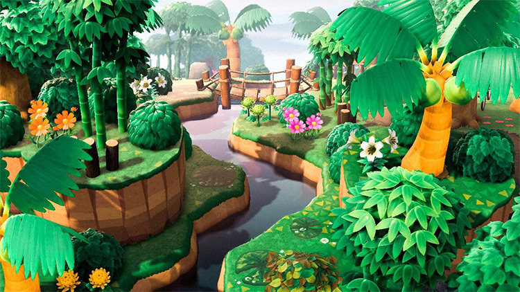 15 River Design Ideas For Animal Crossing  New Horizons   FandomSpot - 17