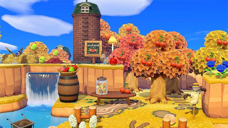 20 Autumn   Fall Island Ideas For Animal Crossing  New Horizons   FandomSpot - 98