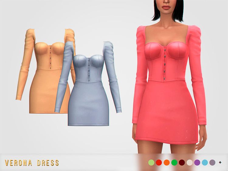 Sims 4 Dresses CC  The Ultimate Collection For Every Occasion   FandomSpot - 72