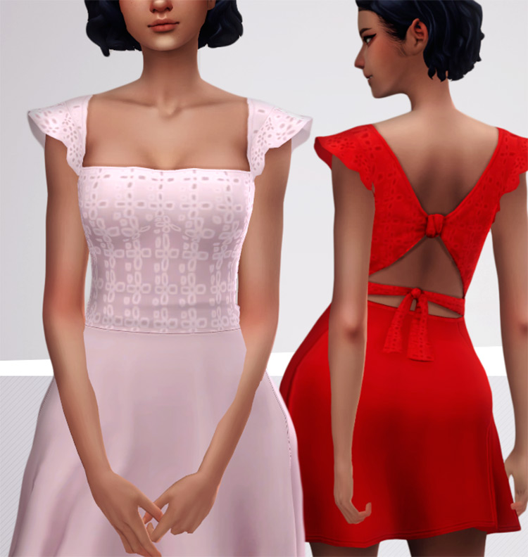 Sims 4 Dresses CC  The Ultimate Collection For Every Occasion   FandomSpot - 68