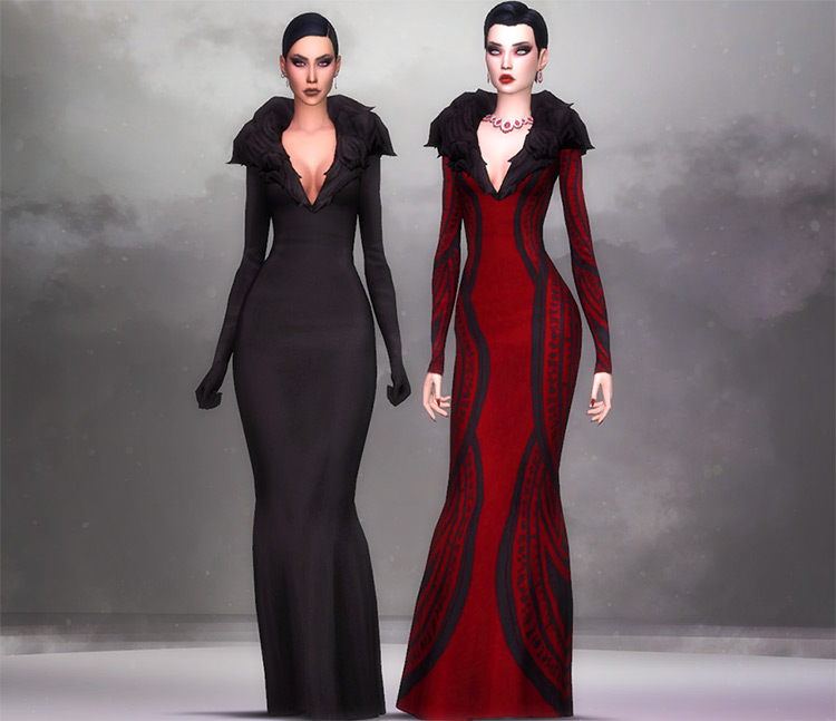 Sims 4 Dresses CC  The Ultimate Collection For Every Occasion   FandomSpot - 91