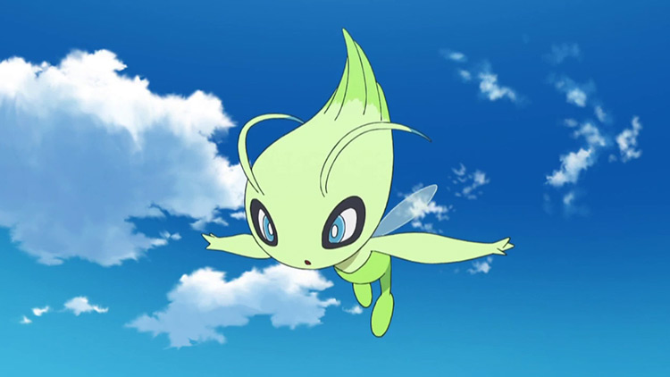 Celebi from Pokemon anime