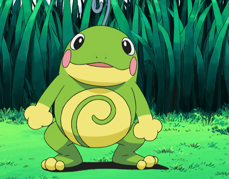 Politoed Pokemon in the anime