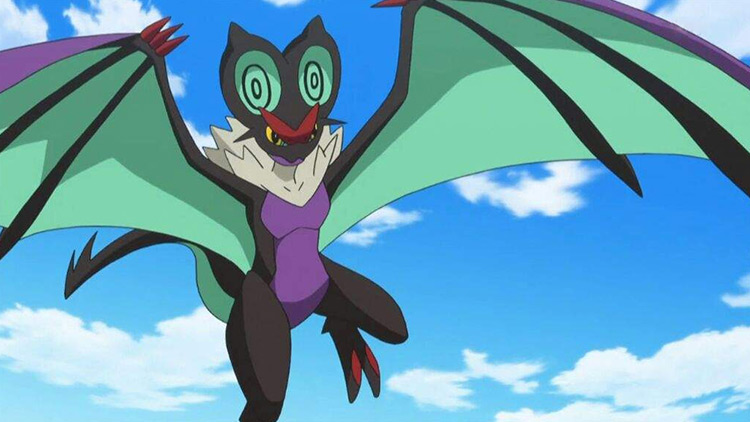 Noivern in Pokemon anime