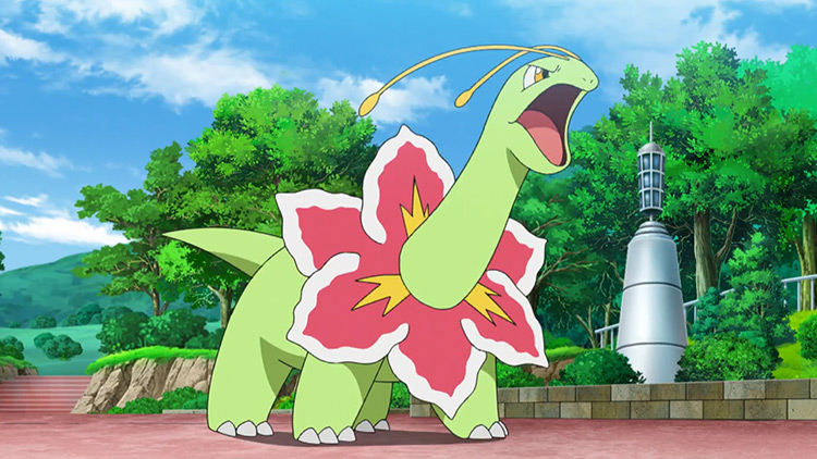 Meganium Pokemon anime screenshot