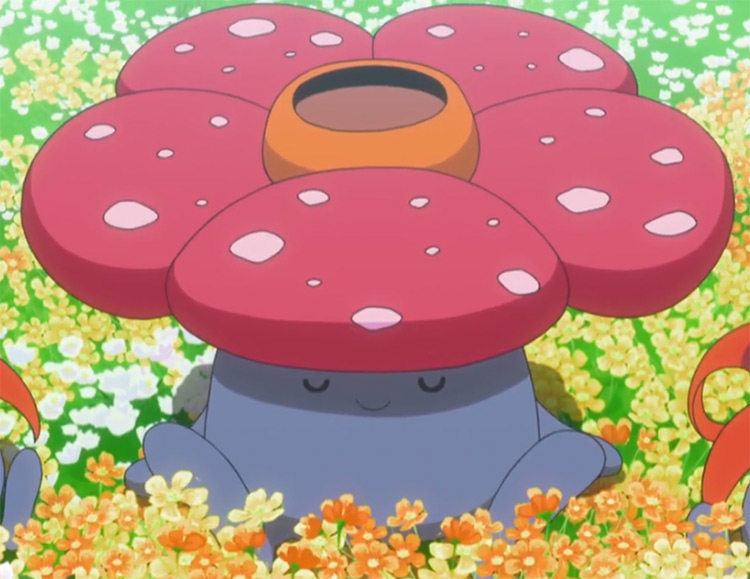 Vileplume Pokemon in the anime