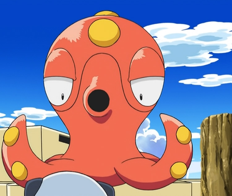Octillery Pokémon in the anime