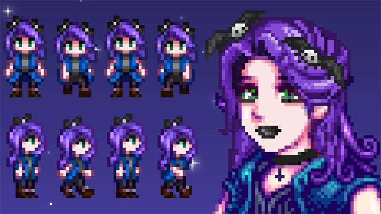 Abigail - Stardew Valley Wiki - wide 1