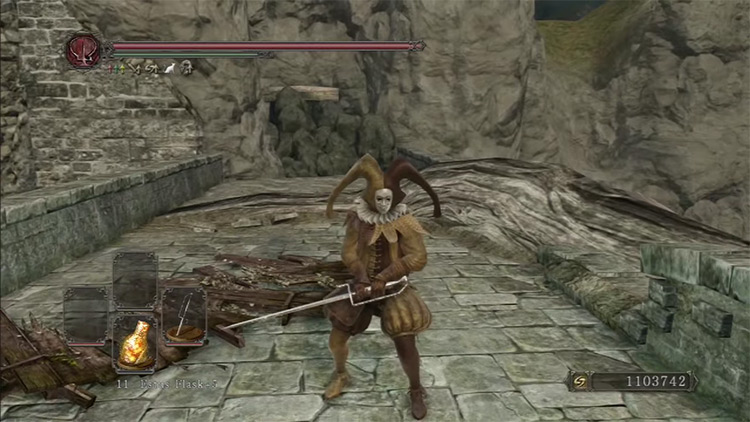 Chaos Rapier from Dark Souls 2 screenshot