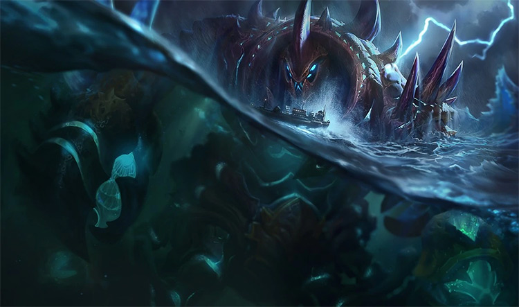 Giant Enemy Crabgot Skin Splash Image from League of Legends