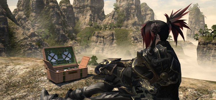 The Adventure Basket at The Swallow’s Peak (FFXIV)