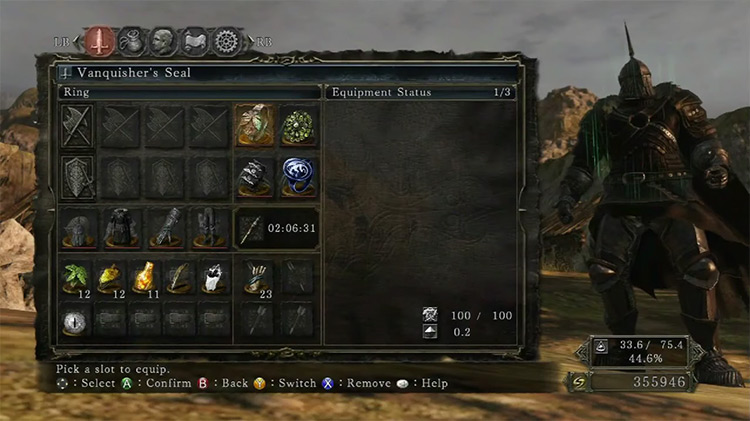 Fists (Vanquisher’s Seal) from Dark Souls 2 screenshot