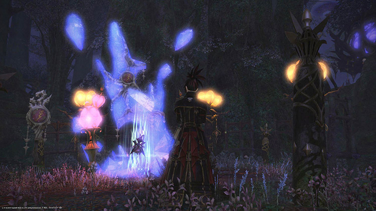The Aetheric catalyst which the tempered Sylphs used to call Ramuh / FFXIV