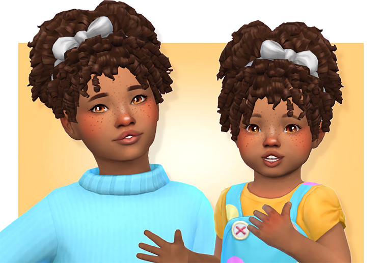 Best Sims 4 Maxis Match Toddler Hair CC  Boys   Girls    FandomSpot - 35