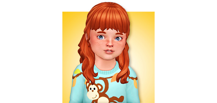 Bonnie Hair by naevys-sims Sims 4 CC