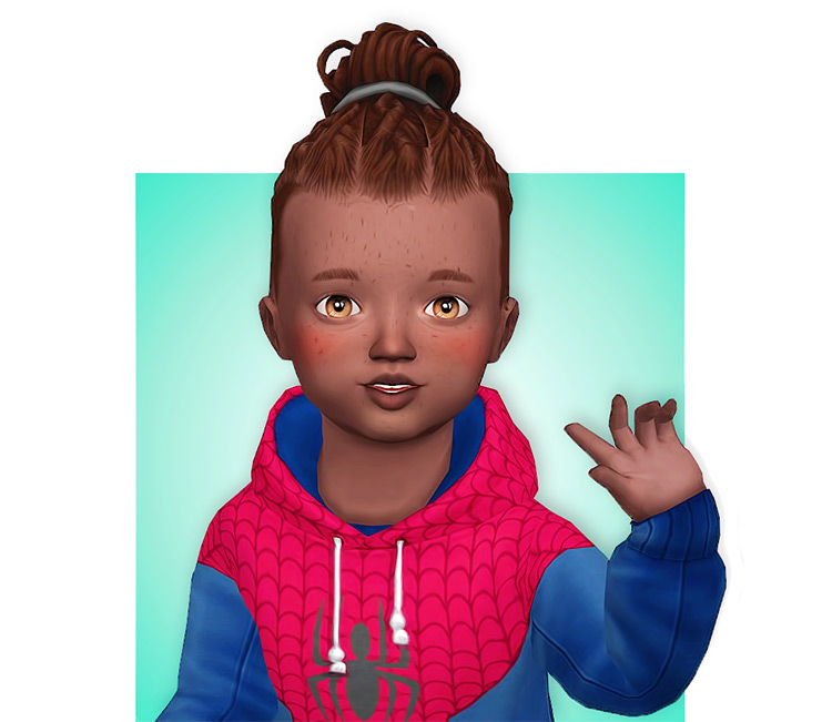 Best Sims 4 Maxis Match Toddler Hair CC  Boys   Girls    FandomSpot - 43