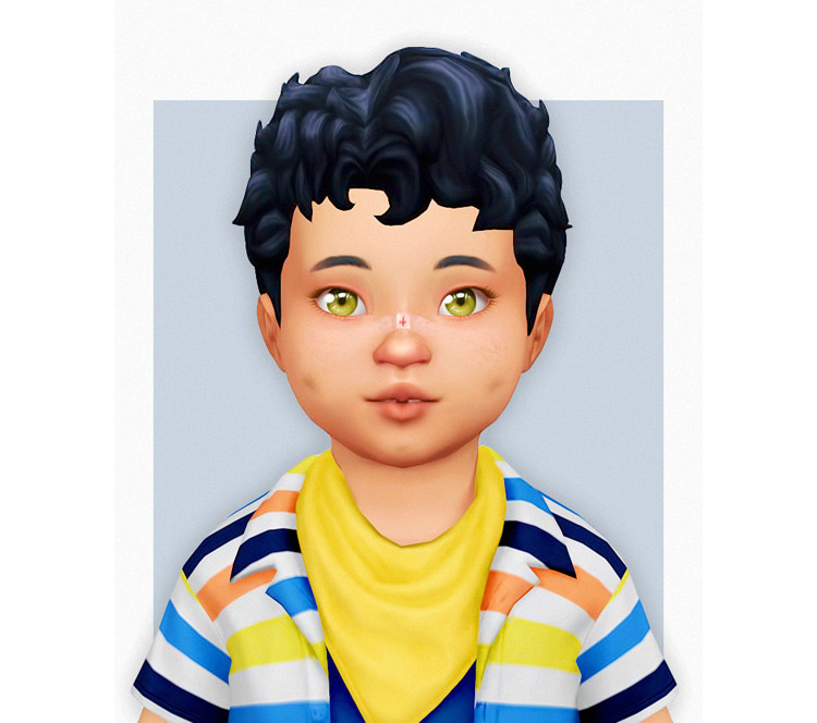 Best Sims 4 Maxis Match Toddler Hair CC  Boys   Girls    FandomSpot - 15