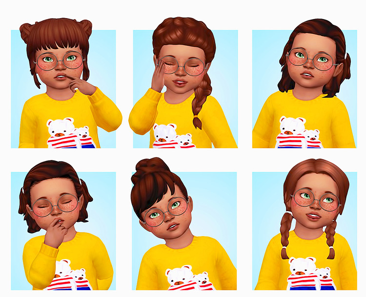 Best Sims 4 Maxis Match Toddler Hair CC  Boys   Girls    FandomSpot - 37