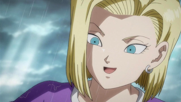 Android 18 from Dragon Ball screenshot