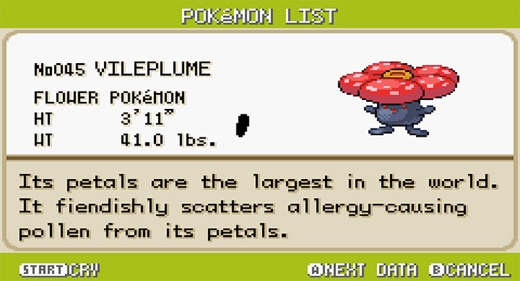 Best Grass Type Pok Mon In Firered Leafgreen Fandomspot