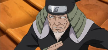 Hiruzen Sarutobi Screenshot from Naruto Anime