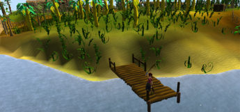 Fishing at Musa Point in OSRS