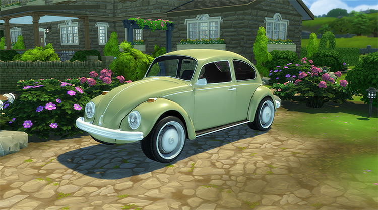 Retro Volkswagen Beetle (1960) TS4 CC