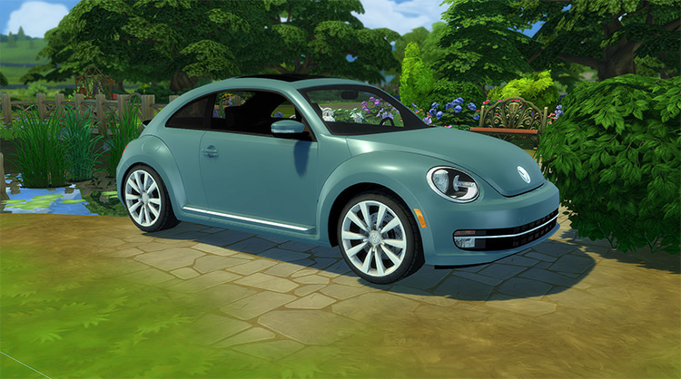 Volkswagen Beetle Turbo (2018) Sims 4 CC