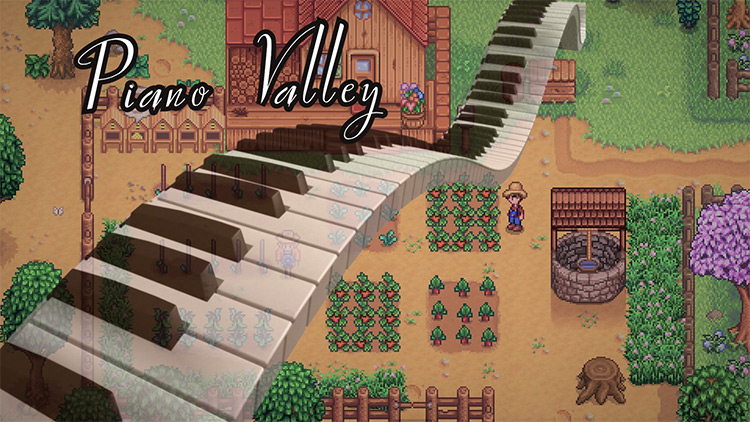 Piano Valley for Custom Music Mod for Stardew Valley