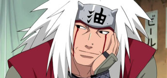 Jiraiya close-up screenshot from Naruto anime