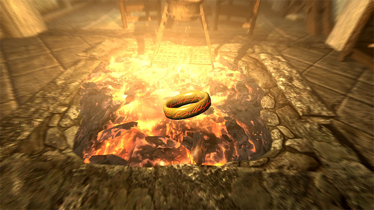 The One Ring Redux mod for Skyrim