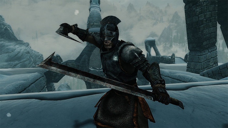 Uruk-Hai Armor & Weapons mod for Skyrim