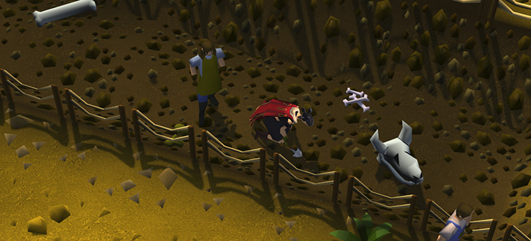 Digging Soil at the Digsite / Old School RuneScape