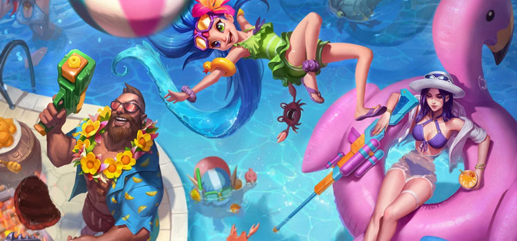 Best Pool Party Skins in League of Legends (All Ranked)