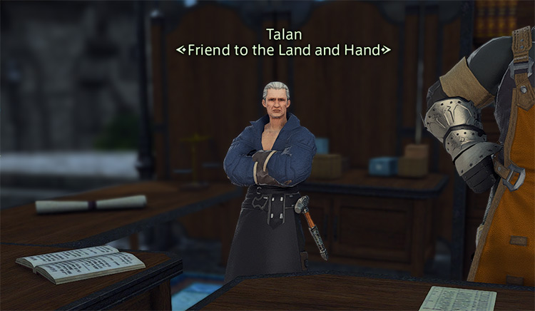 Talan NPC Screenshot (Close-up) / FFXIV