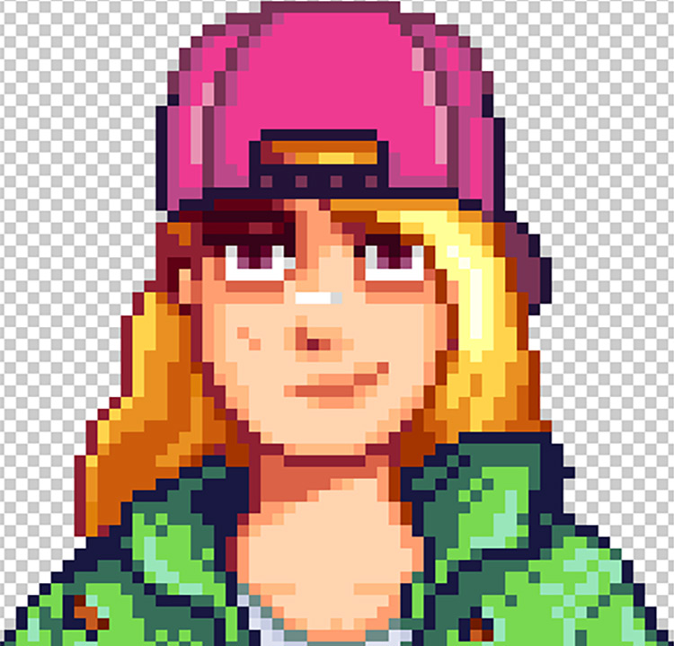 Samantha (Gender-Swapped Sam) / Stardew Valley Mod