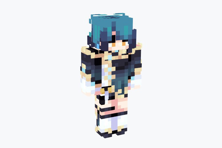 Xingqiu Genshin Minecraft Skin