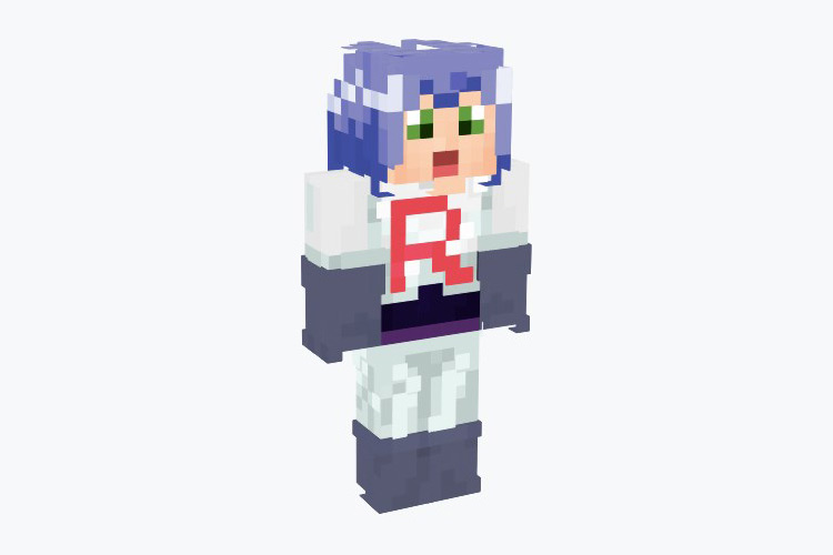 James Team Rocket (Anime) Minecraft Skin