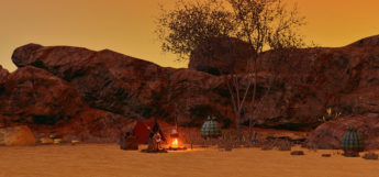 Sagolii Desert HD Screenshot in FFXIV