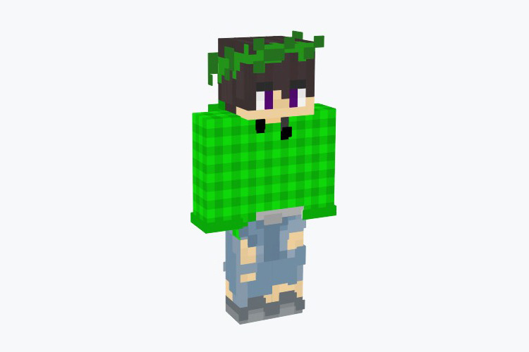 Clover Crown (Boy) Minecraft Skin